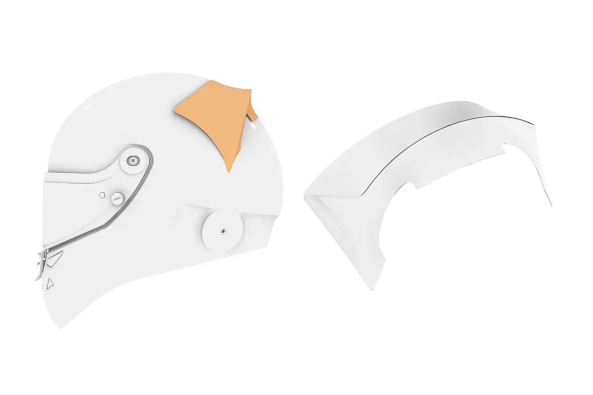 Schuberth Sp1 Rear Spoiler 1