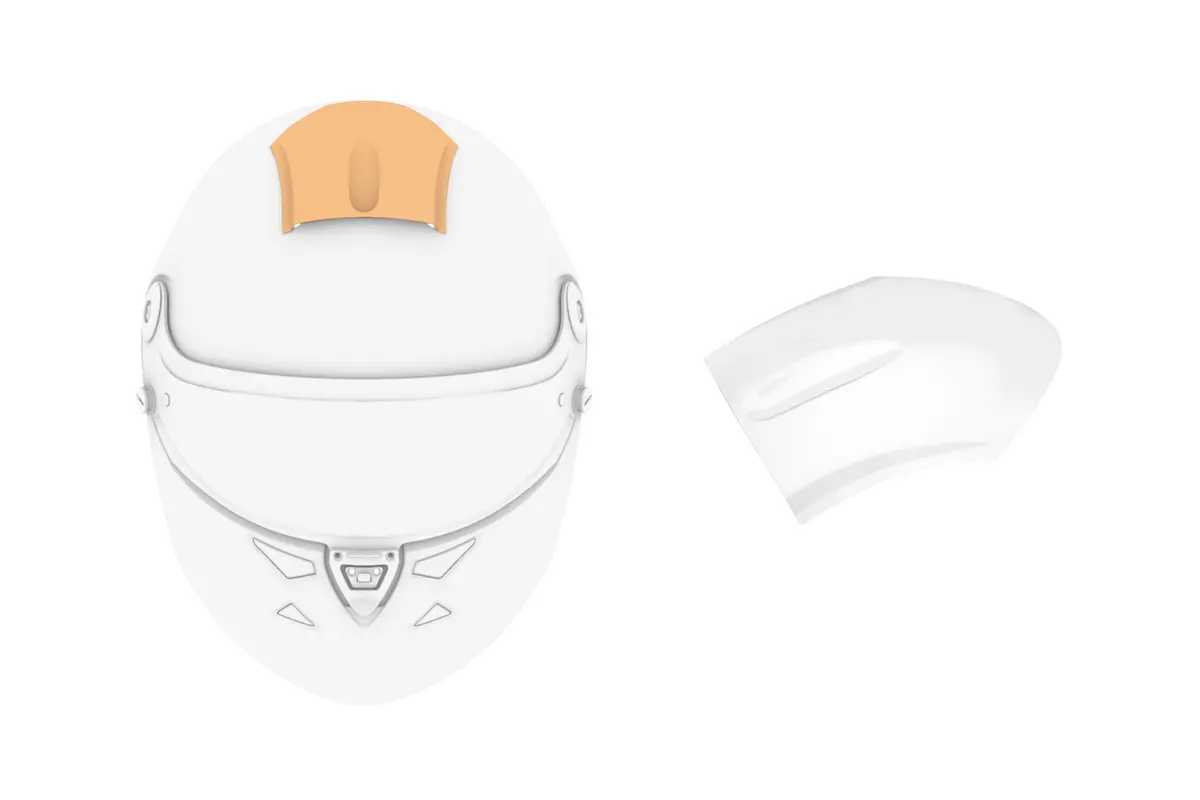 Schuberth Sp1 Scoops (Flat Scoop Clear Or Standard Scoop Clear) 1