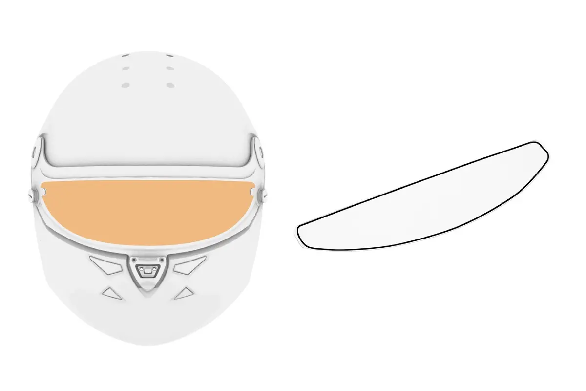 Schuberth Sp1 Adhesive Fog Resistant Rain Lens 1