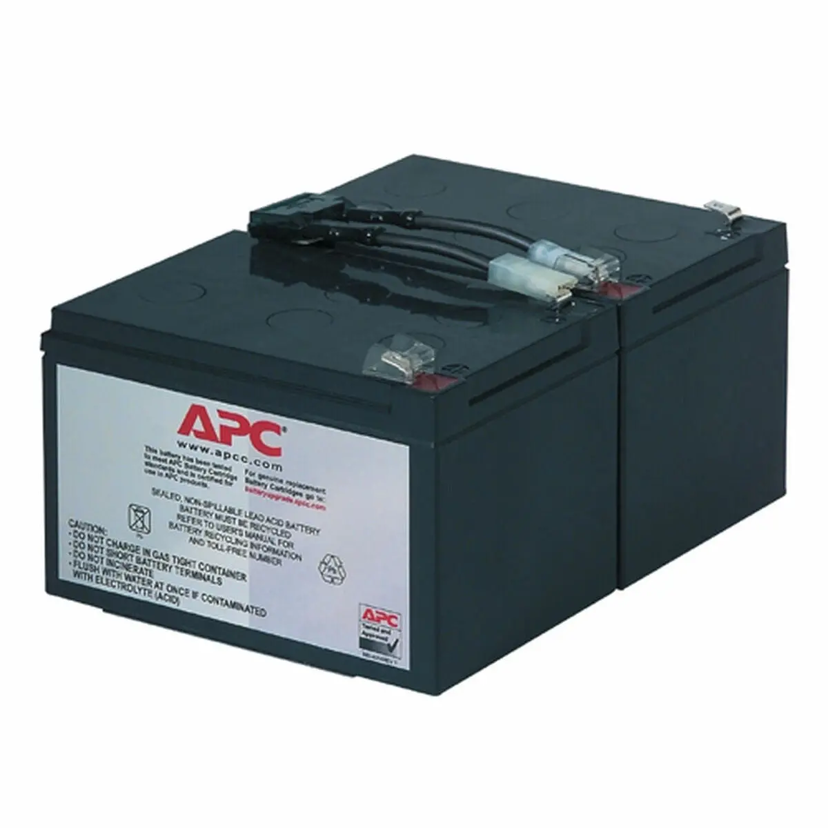 Battery For Uninterruptible Power Supply System Ups Apc Rbc6 Replacement 24 V 1