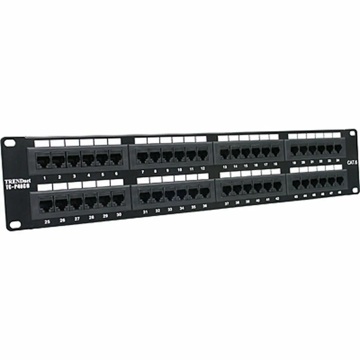 48-Port Utp Category 6 Patch Panel Trendnet 21221267 1