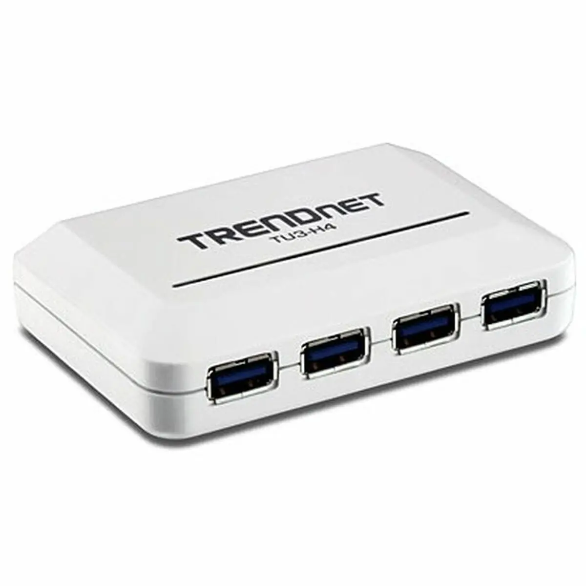 Usb Hub Trendnet Tu3-H4               White 1