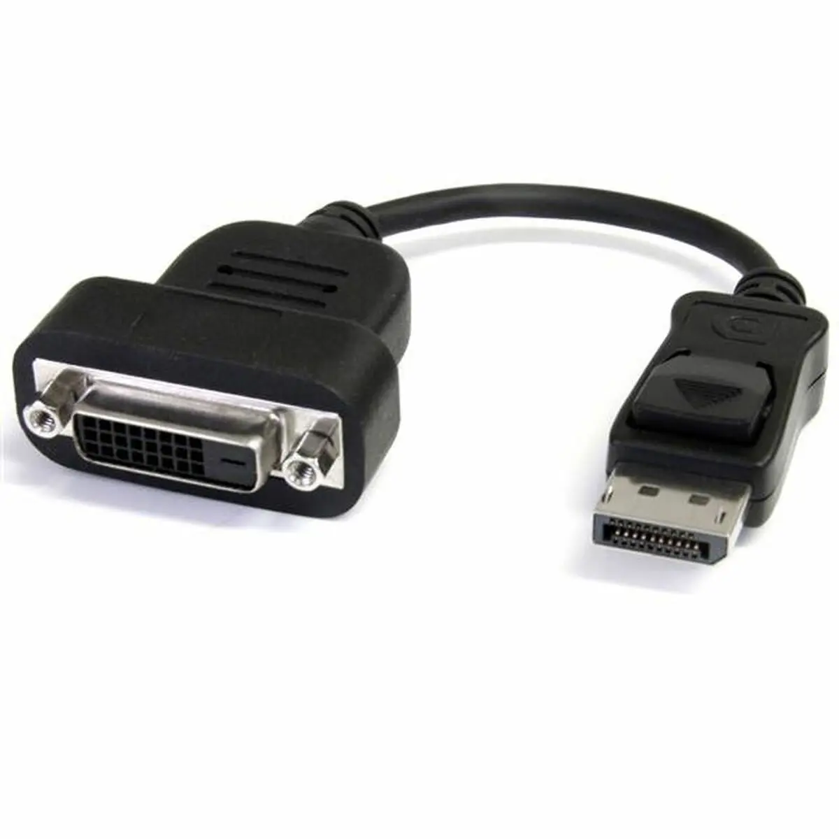 Displayport To Dvi Adapter Startech Dp2dvis              Black 1
