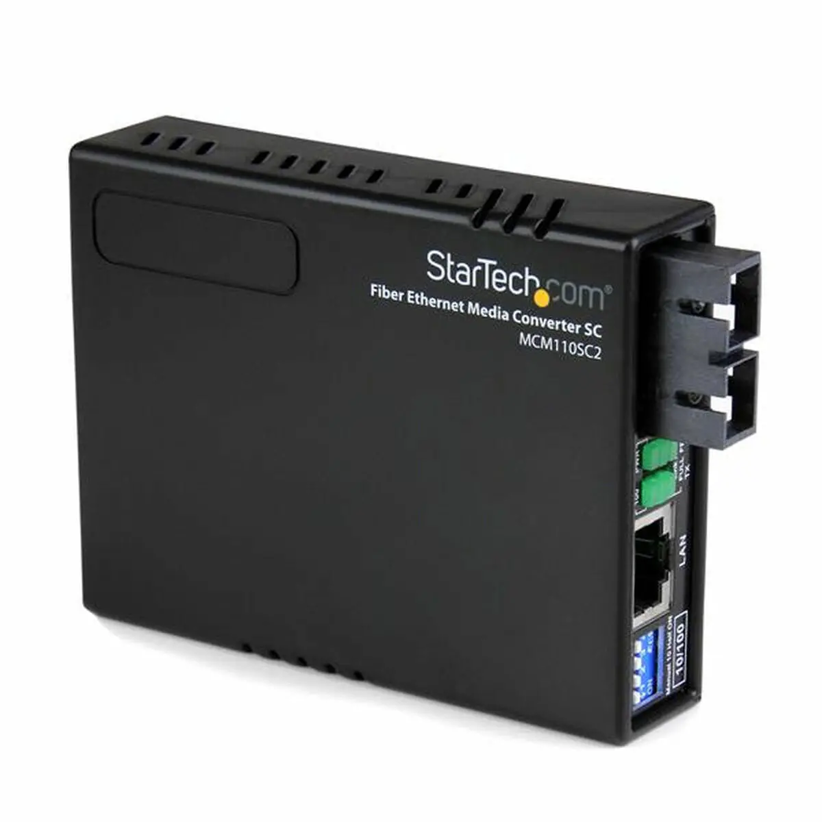 Rj45 To Fiber Optics Converter Startech Mcm110sc2eu 1