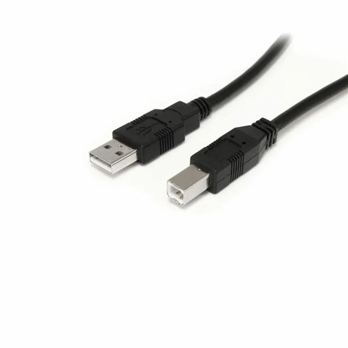 Usb A To Usb B Cable Startech Usb2hab30ac          Black 1