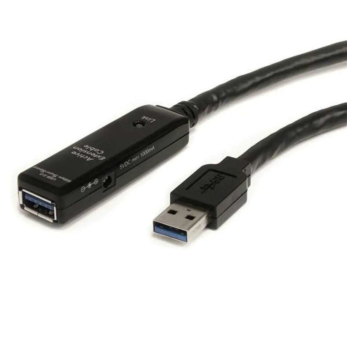 Usb Cable Startech Usb3aaext10m         Usb A Black 1