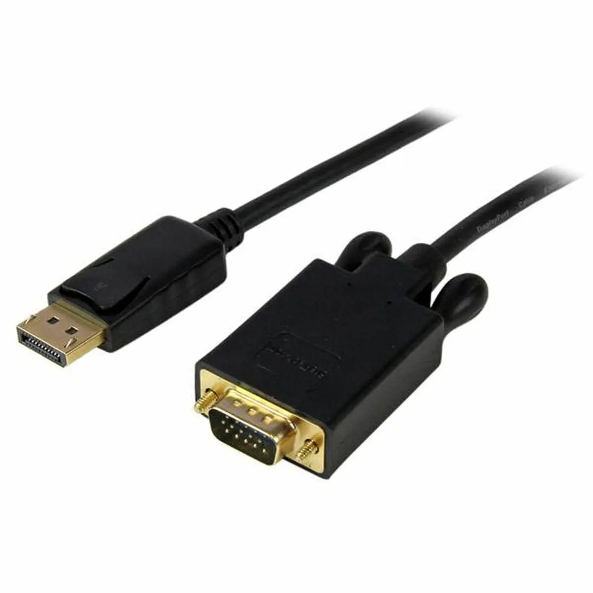 Displayport To Vga Adapter Startech Dp2vgamm6b           (1,8 M) Black 1.8 M 1