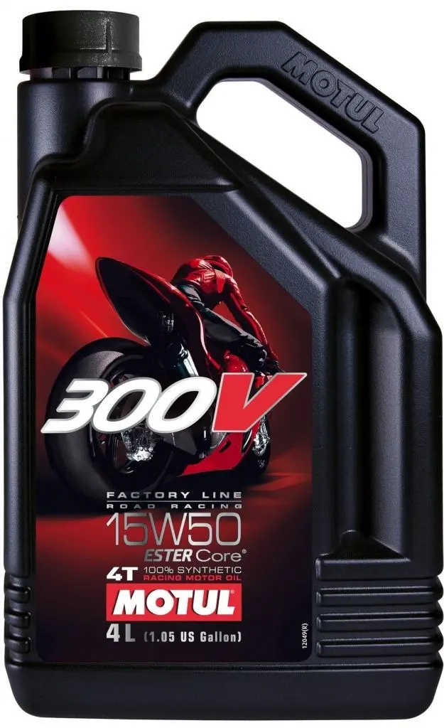 Motul 300V Factory Line Road Racing 15W50, 4L 1