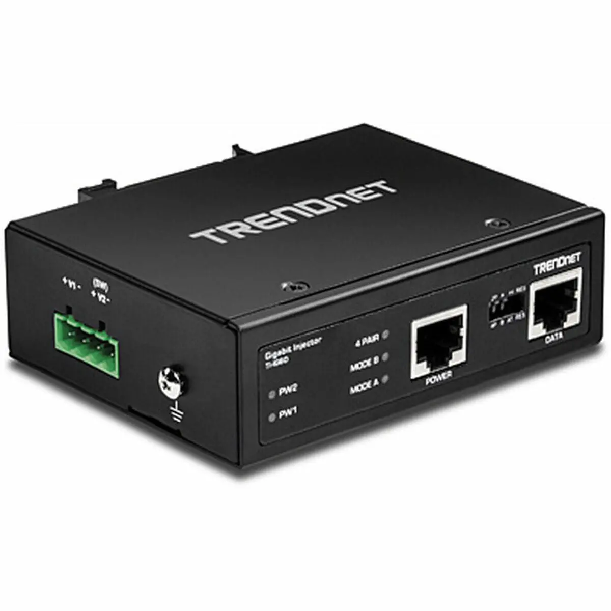 Poe Injector Trendnet Ti-Ig60 1000 Mbit/S Black 1
