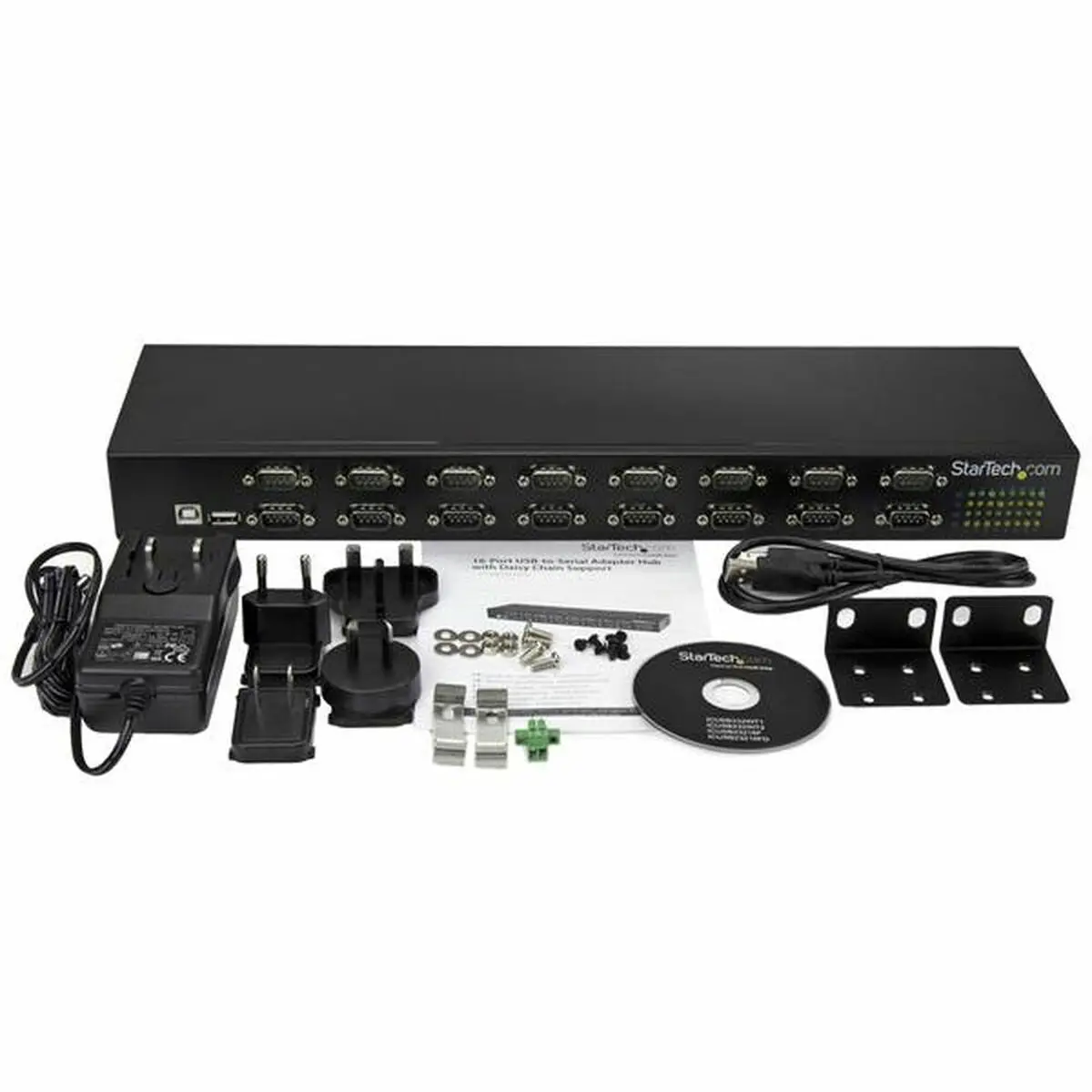 Usb Hub Startech Icusb23216fd Black Usb-Rs232 1