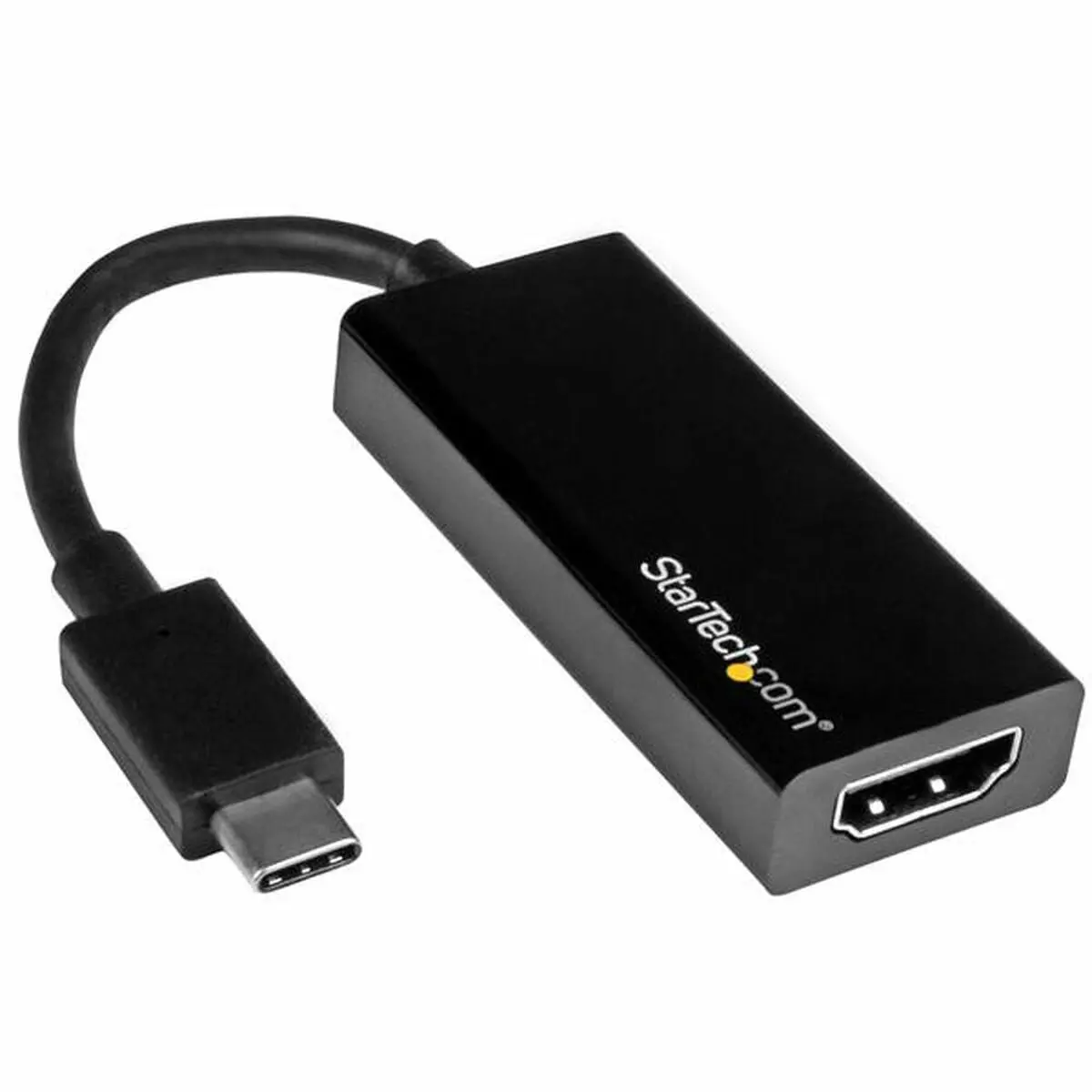 Usb C To Hdmi Adapter Startech Cdp2hd 4K Ultra Hd Black 1