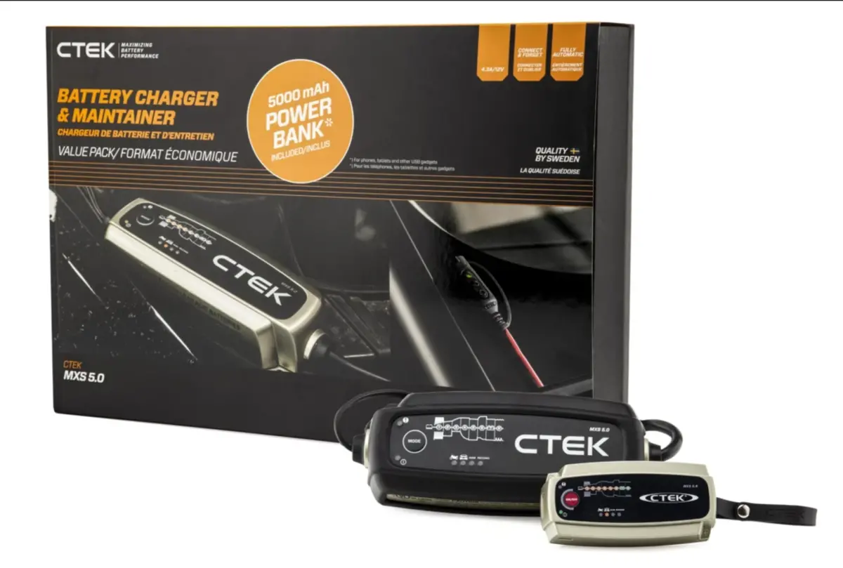 Ctek Mxs 5.0 Battery Care Kit 1