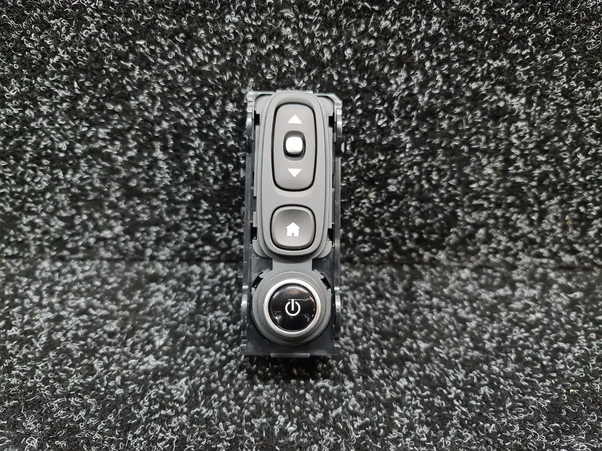 Renault Sport Clio Mk4 Satellite Navigation Control Volume And Menu Button Switch Sat Nav 253B02050r 1