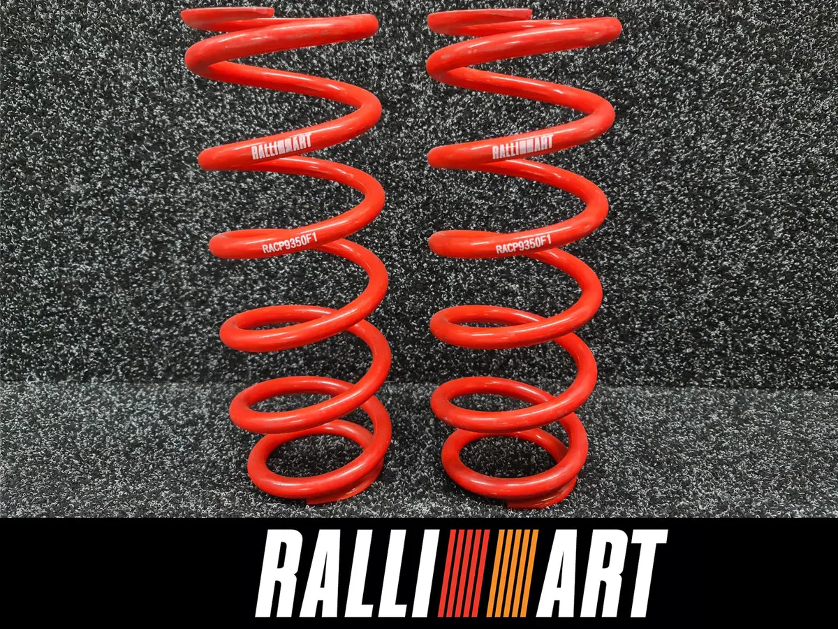 Genuine Ralliart Suspension Springs Pair (Front) Evo 4 5 6 Tme 7 8 9 Cn9a Cp9a Ct9a Racp9350f1 1