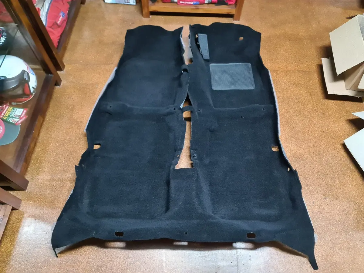 Genuine Mitsubishi Lancer Sedan Floor Mat Carpet + Foot Rest - Black - Cm Ck Ce Cn Cp - Mr550109 Mr201425 1