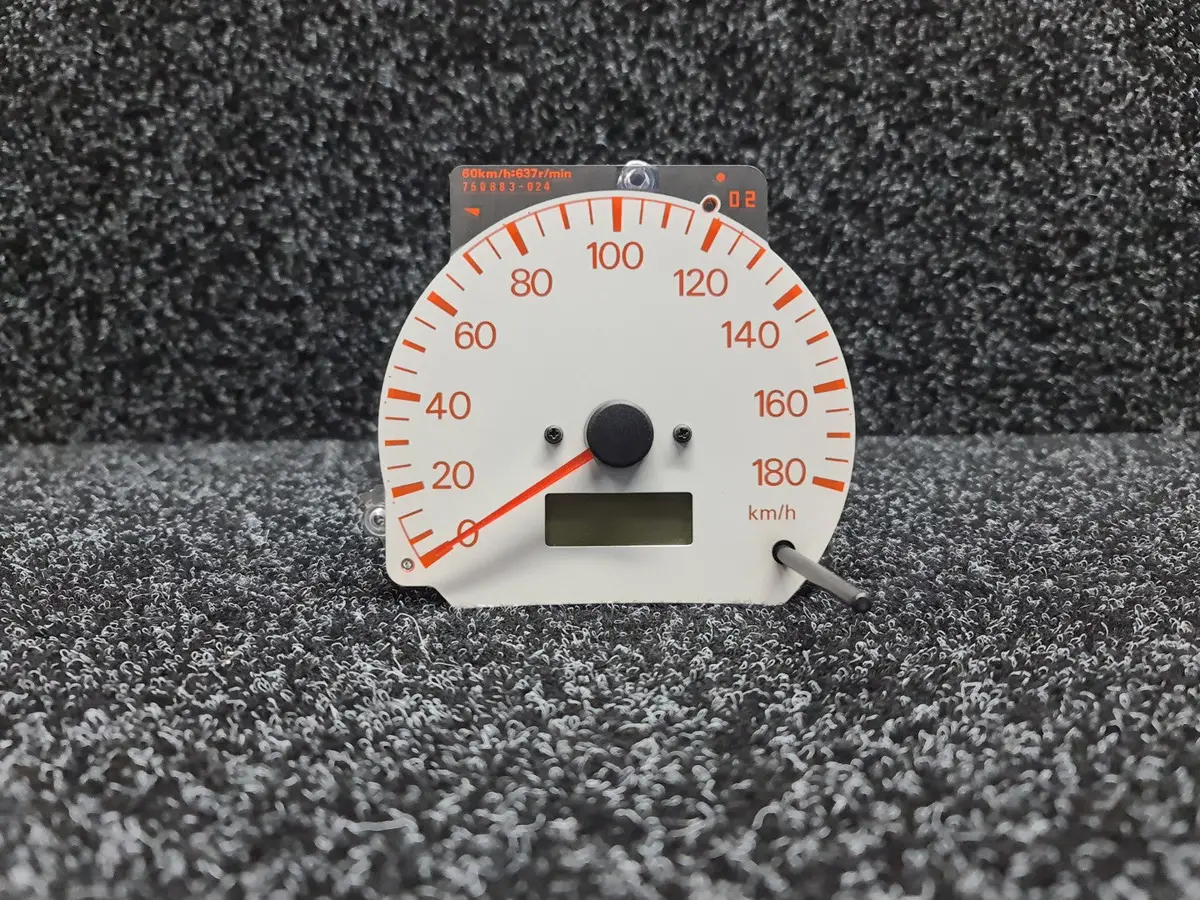 Genuine Mitsubishi Evolution 4 / 5 Speedometer 180 Km/H - White Face - Cn9a Cp9a Mr390516 1