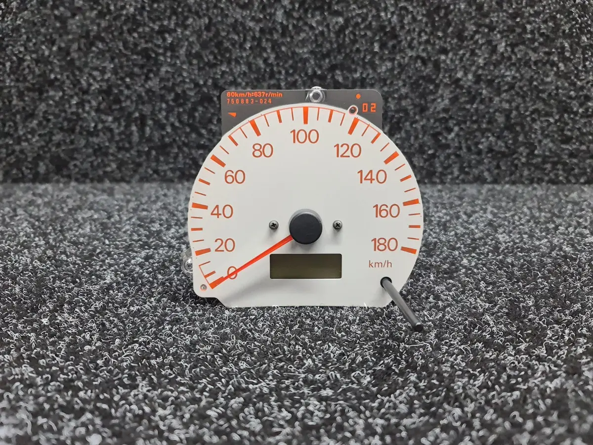 Genuine Mitsubishi Evolution 4 / 5 Speedometer 180 Km/H - White Face - Cn9a Cp9a Mr390516 1