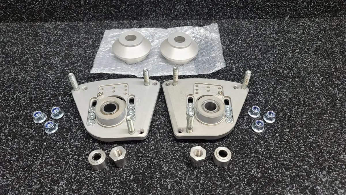 Pure Motorsport Renault Sport Clio Mk3 Rs197 / Rs200 X85 Adjustable Front Strut Top Mounts 1