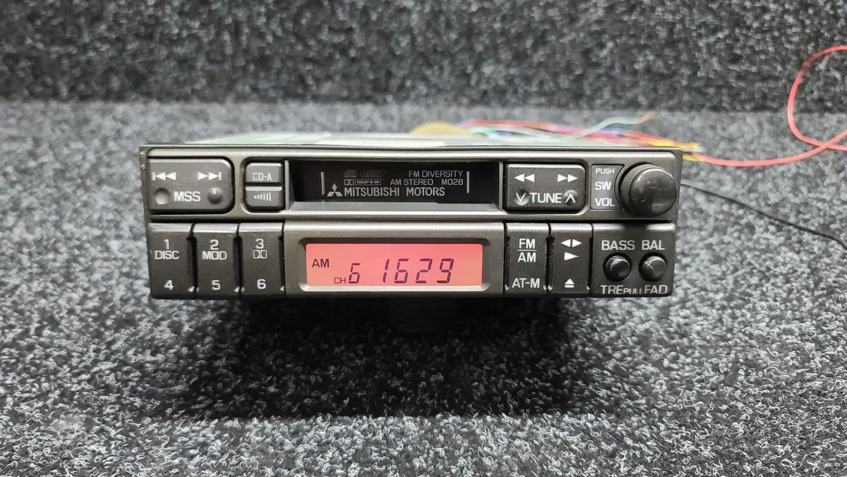 Jdm Radio Am/Fm Cassette Player Suit Mitsubishi Lancer Evolution Ce9a Evo 2 3 Gsr 1