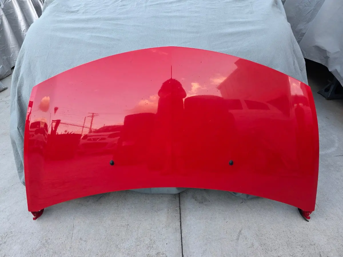 Renault Sport Clio X85 Mk3 Rs 197 / 200 Aluminium Bonnet + Hinges Nnf Ultra Red 1