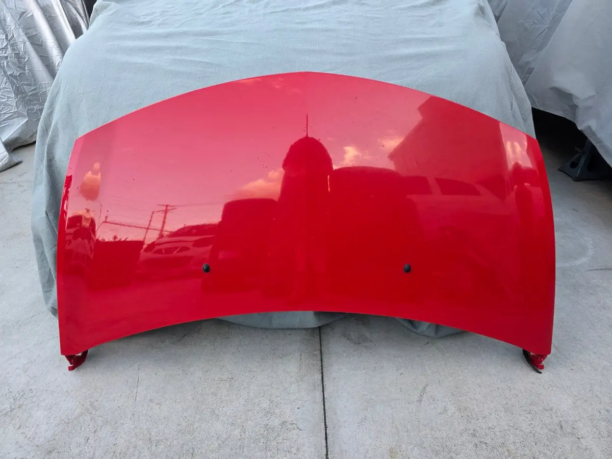 Renault Sport Clio X85 Mk3 Rs 197 / 200 Aluminium Bonnet + Hinges Nnf Ultra Red 2