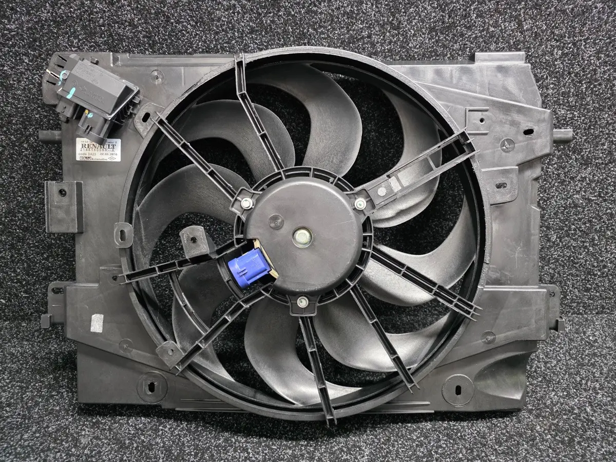 Renault Sport Clio Mk4 X98 Rs200 Rs220 Engine Cooling Fan Assembly + Fan Blower Motor Resistor 214818009R 255503792R 1