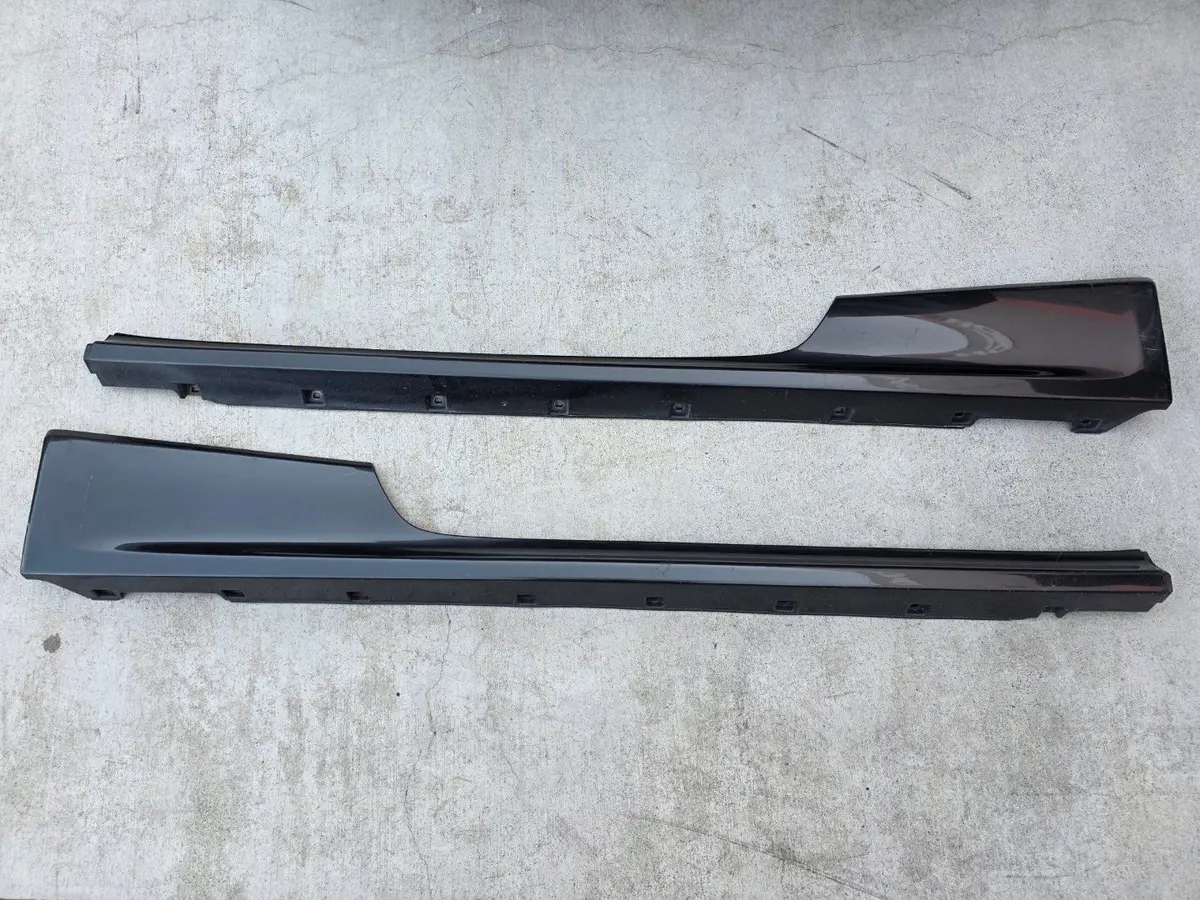 Nissan Skyline R33 Gtr Bcnr33 Side Skirt Step Mud Guard  Lhs + Rhs - Dark Grey 1