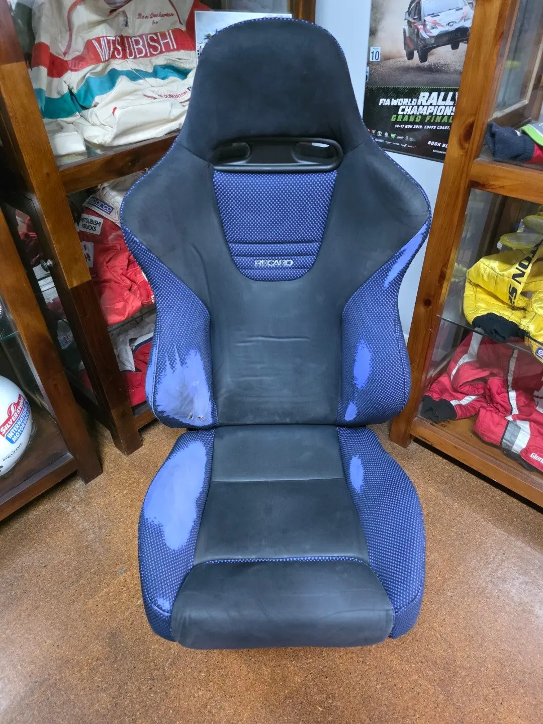 Mitsubishi Lancer Evolution 6 Cp9a Gsr Recaro Blue Evo 4 5 6 Tme 1