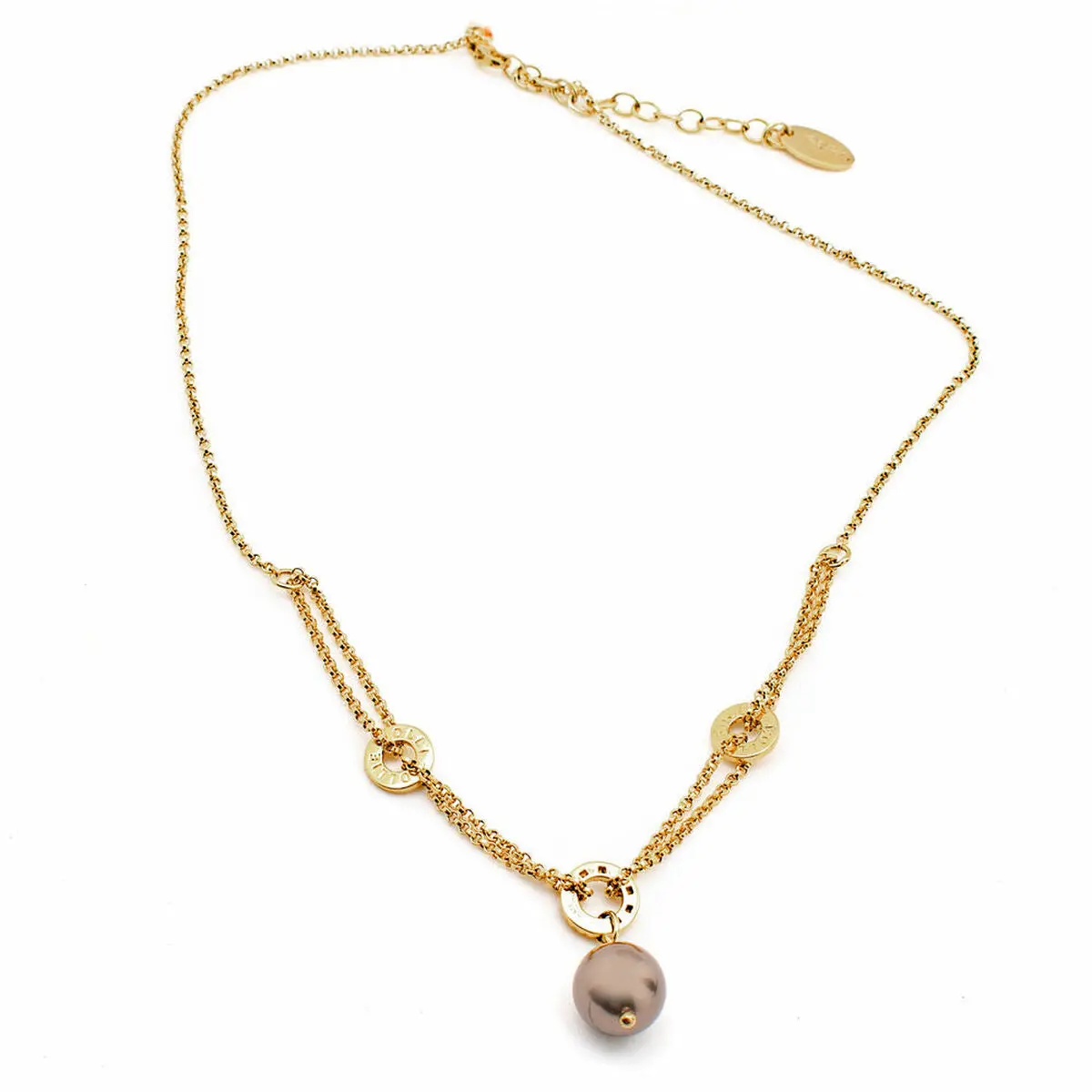 Ladies' Necklace Folli Follie 3N7s063yb 30 Cm 1