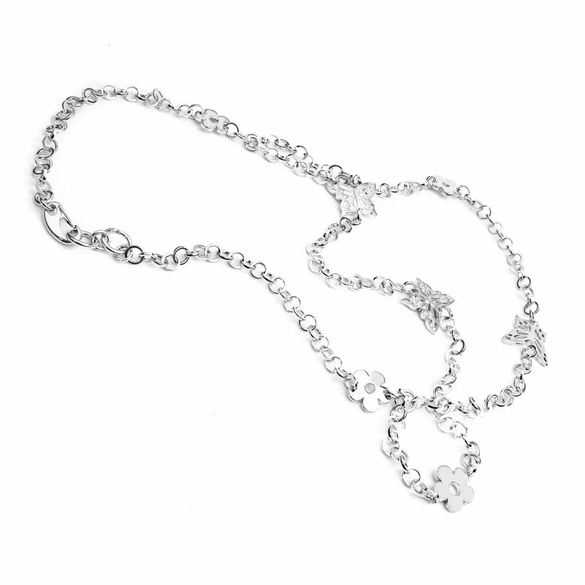 Ladies' Necklace Folli Follie 3N7f149c 35 Cm 1