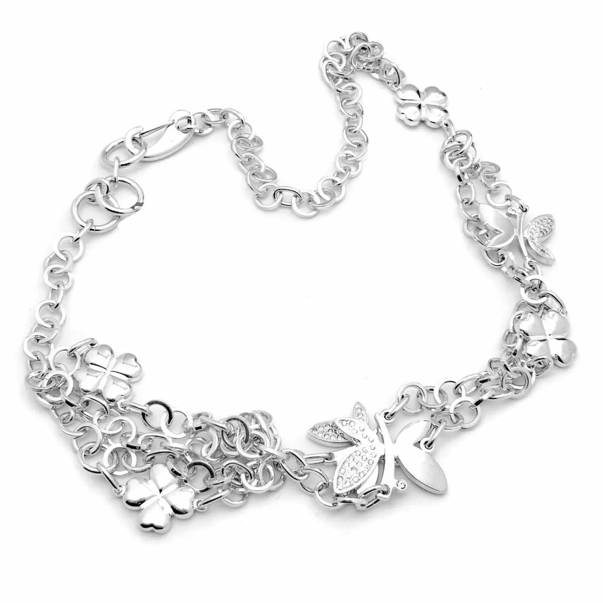Ladies' Necklace Folli Follie 3N8f164c 40 Cm 1