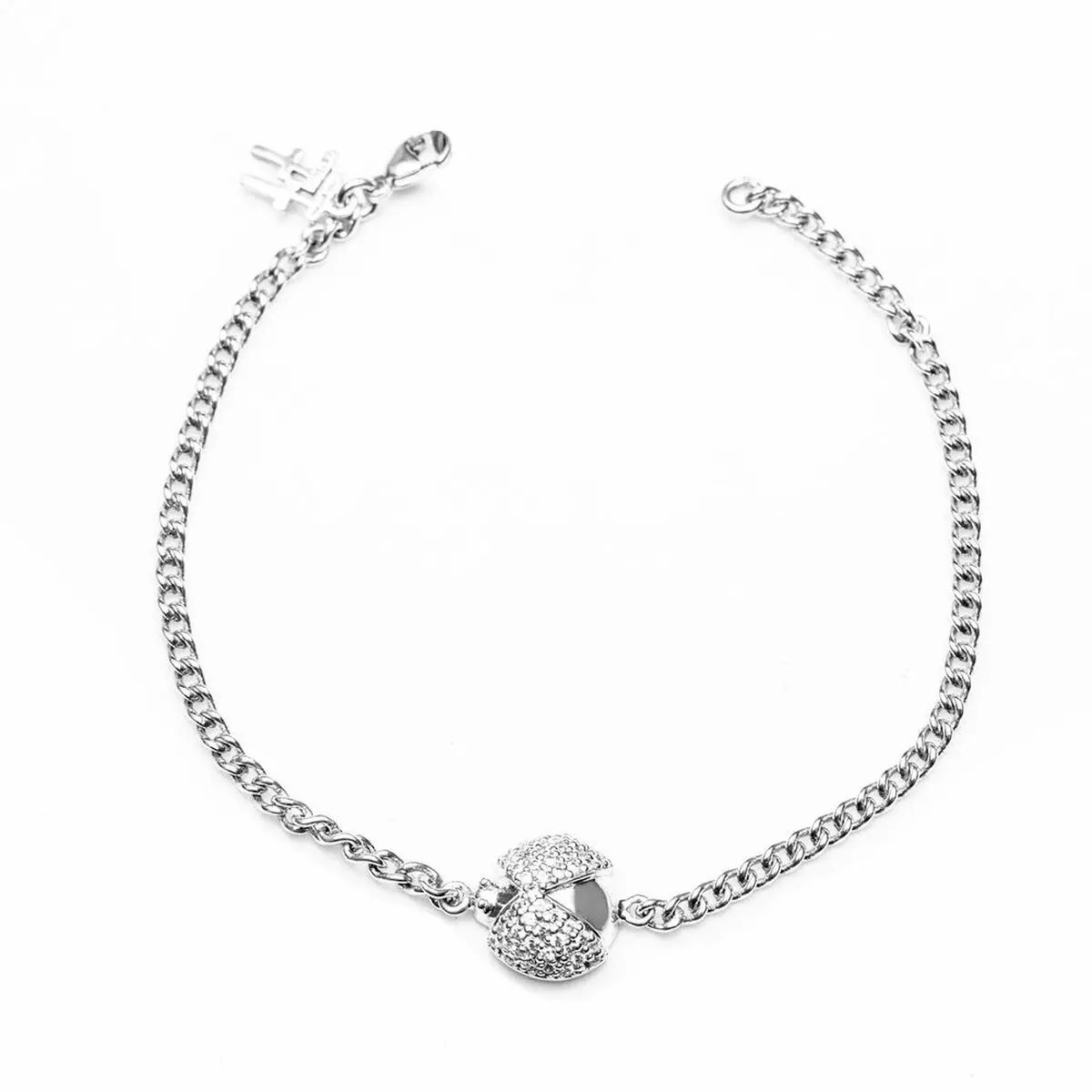 Ladies' Bracelet Folli Follie 3B9s017cm 19 Cm 1