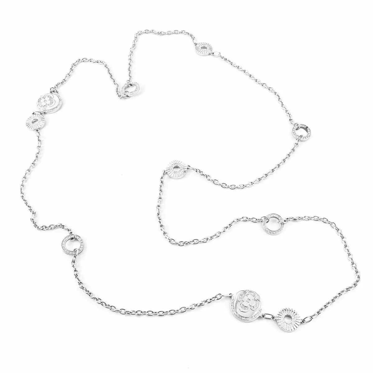 Ladies' Necklace Folli Follie 3N8f182c 45 Cm 1