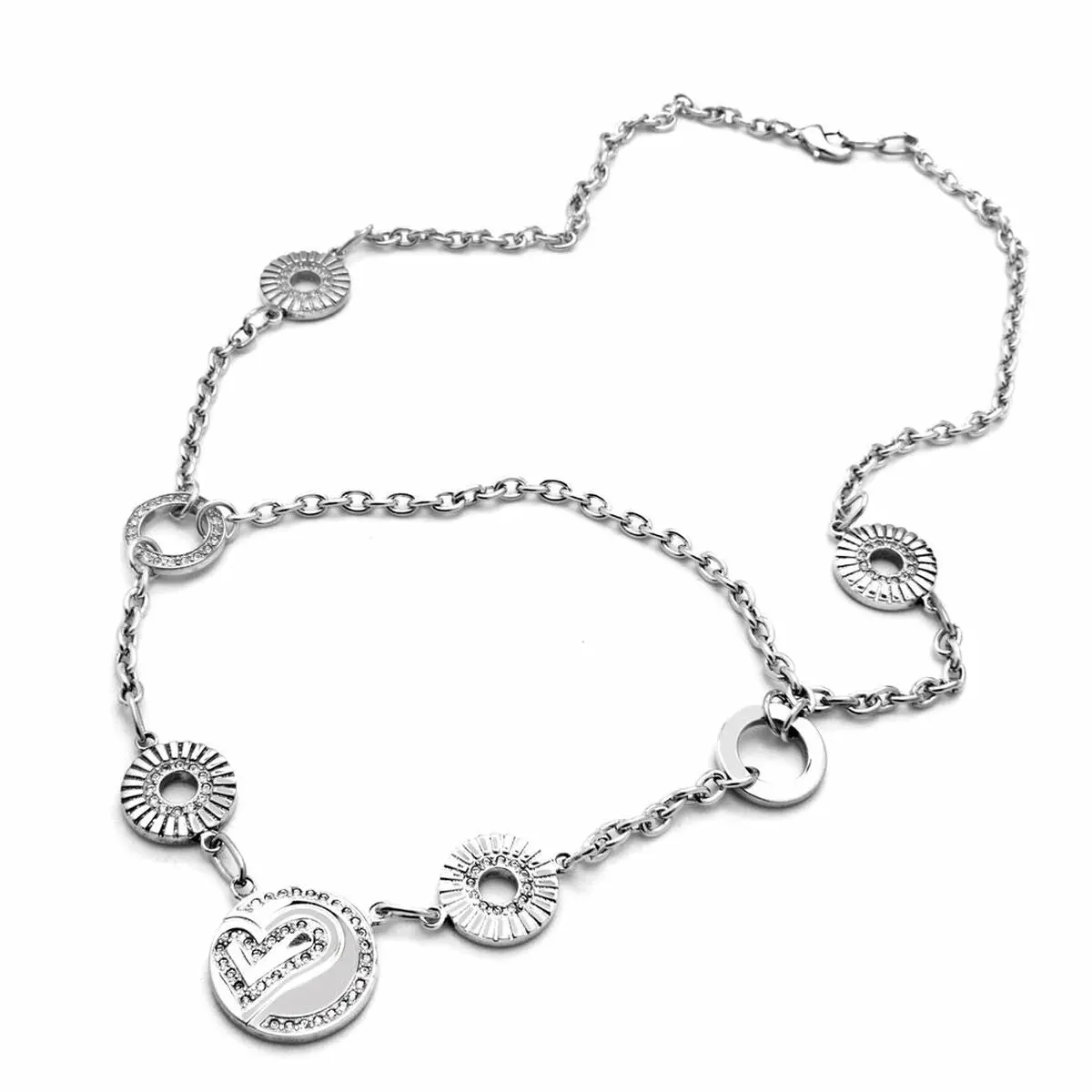 Ladies' Necklace Folli Follie 3N8f177c 26 Cm 1