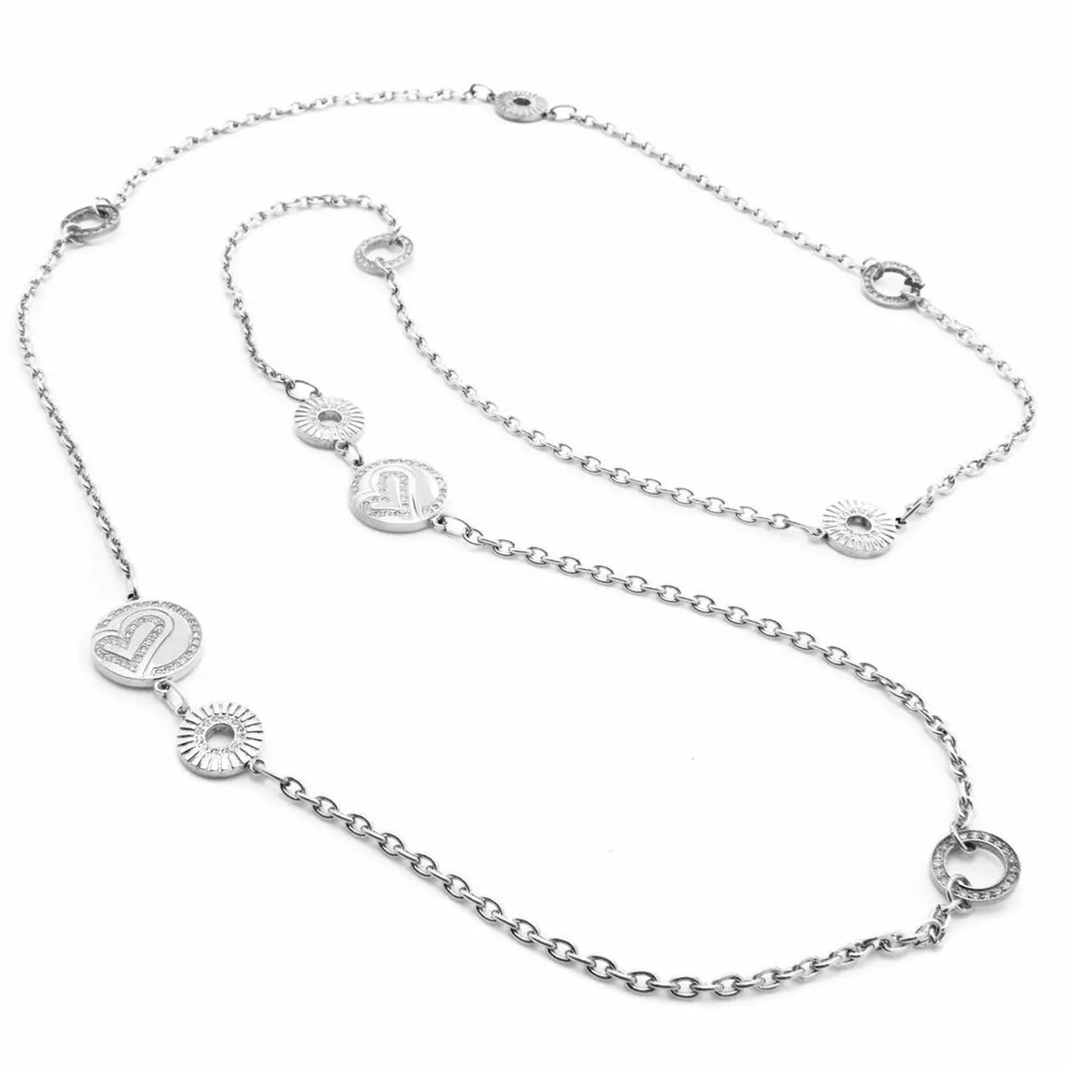 Ladies' Necklace Folli Follie 3N8f180c 60 Cm 1