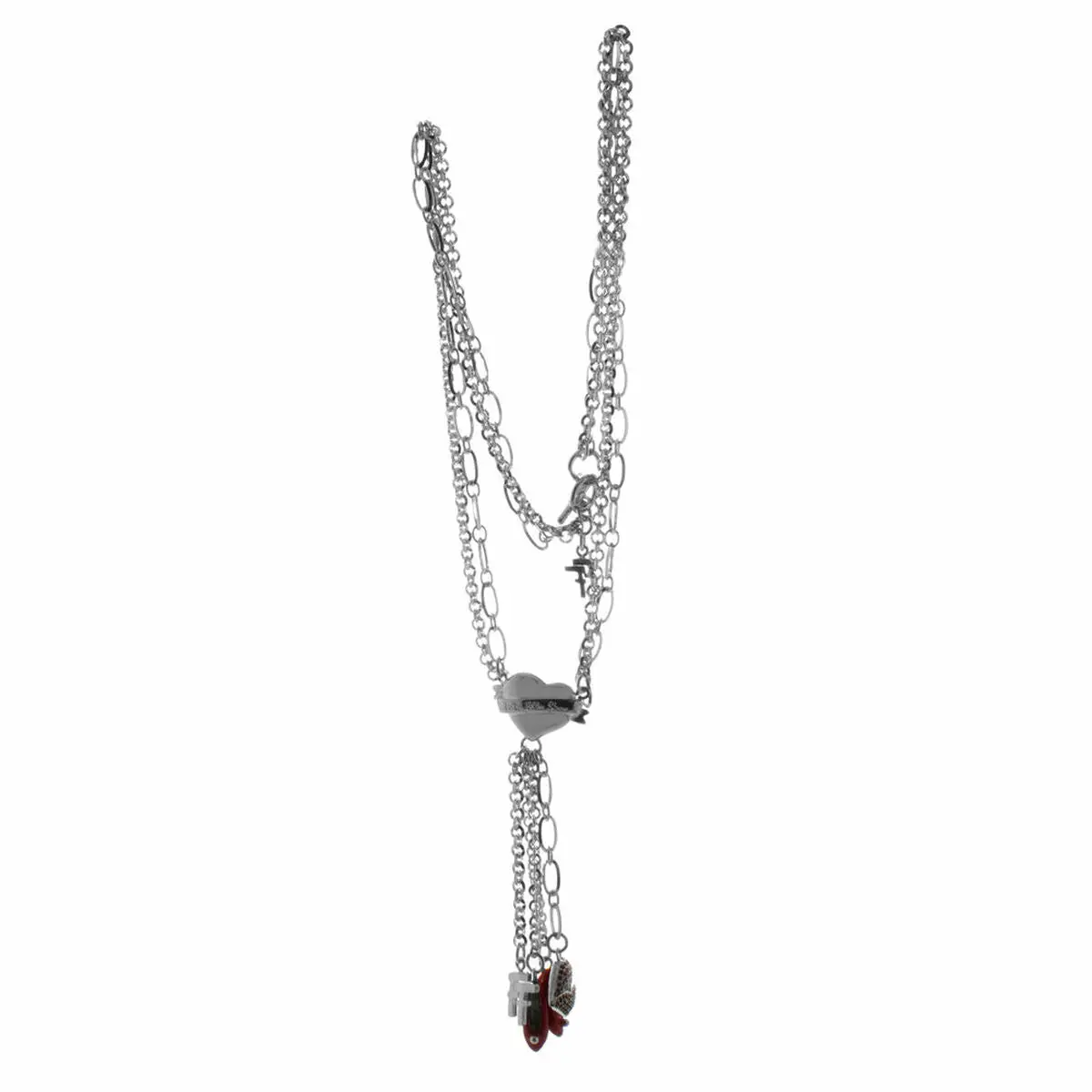 Ladies' Necklace Folli Follie 3N9f174rr 35 Cm 1