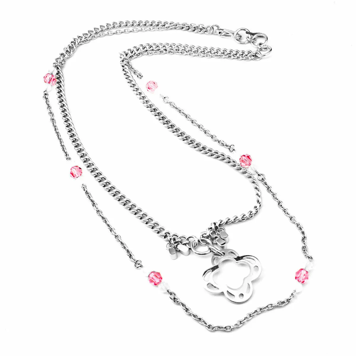 Ladies' Necklace Folli Follie 3N9f226pw 45 Cm 1