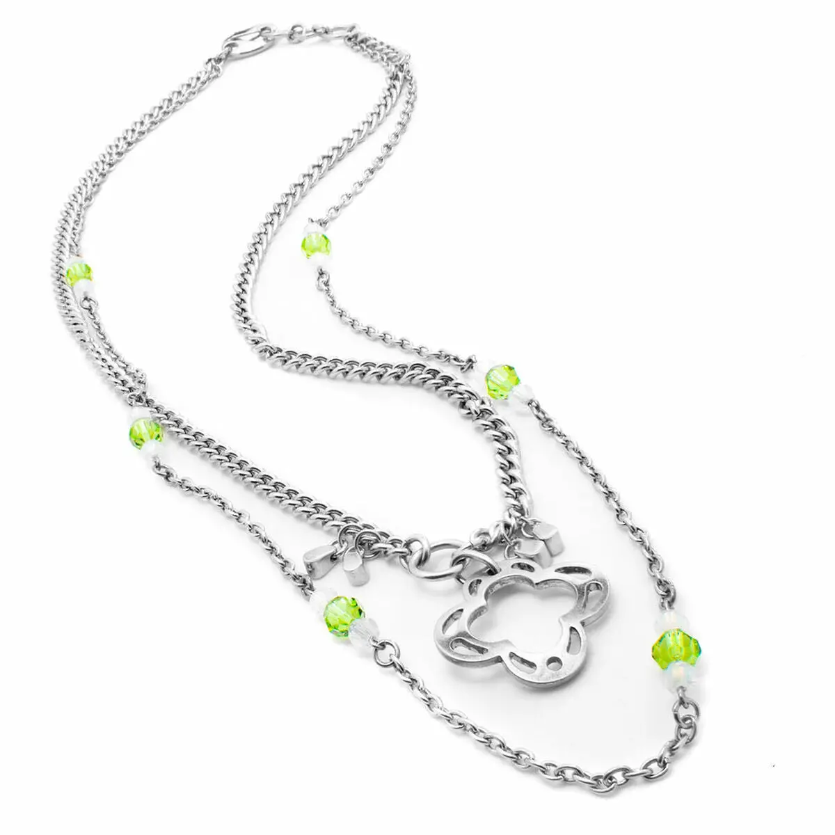 Ladies' Necklace Folli Follie 3N9f226ew 60 Cm 1