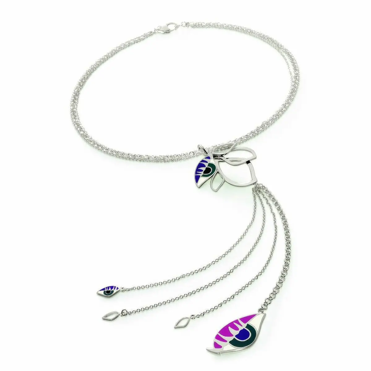 Ladies' Necklace Folli Follie 3N0f017wm 45 Cm 1