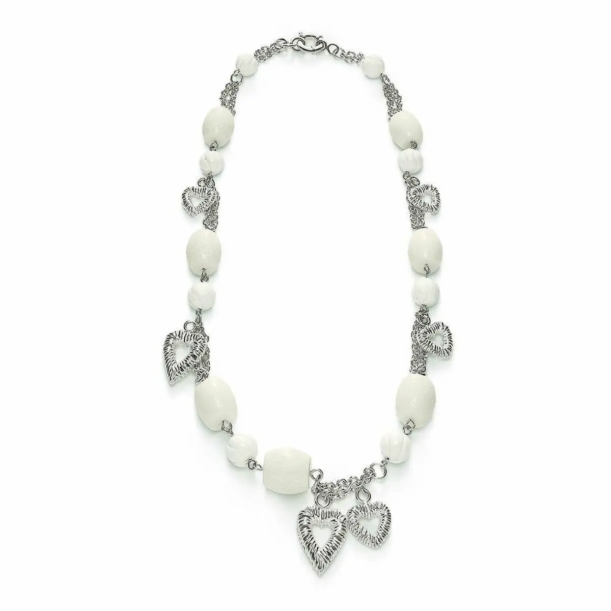 Ladies' Necklace Folli Follie 4N0f048w 50 Cm 1