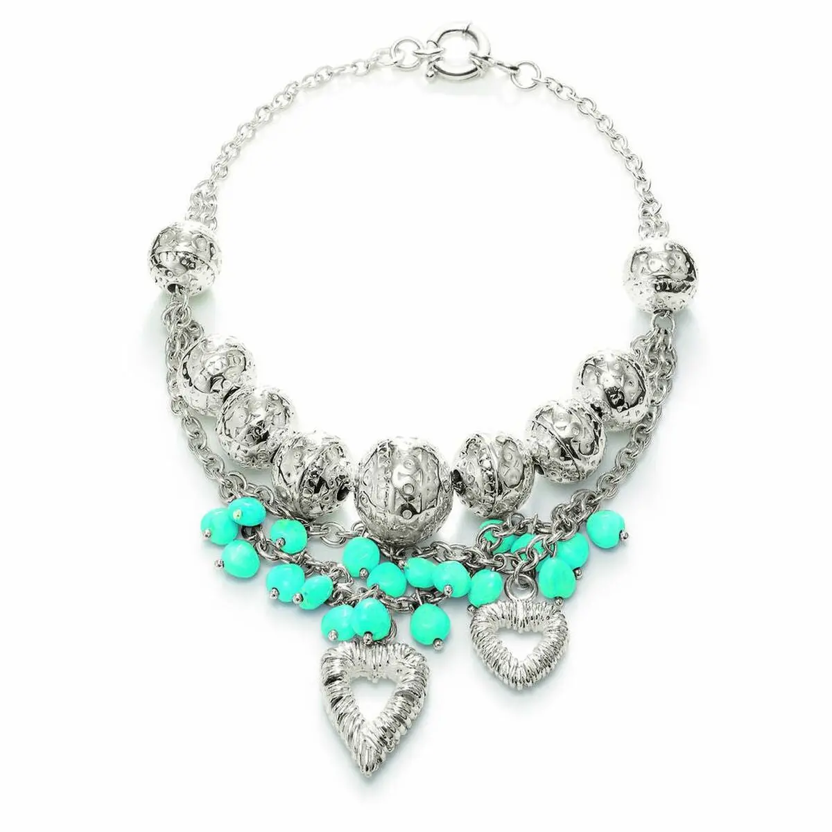 Ladies' Necklace Folli Follie 4N0f014t 38 Cm 1