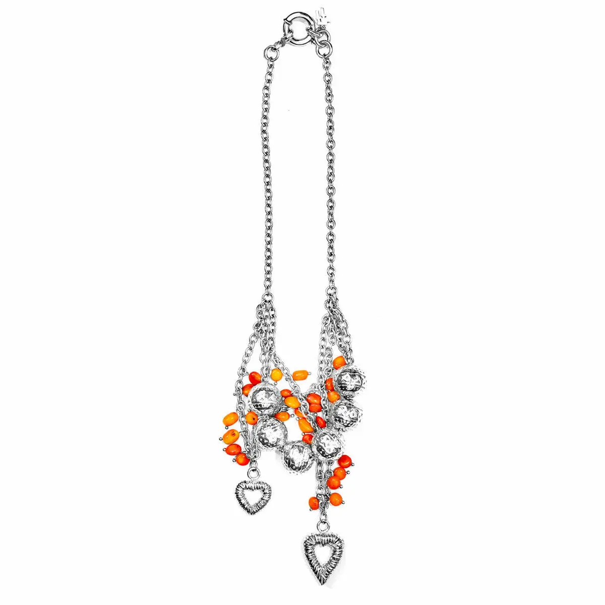 Ladies' Necklace Folli Follie 4N0f015o 50 Cm 1