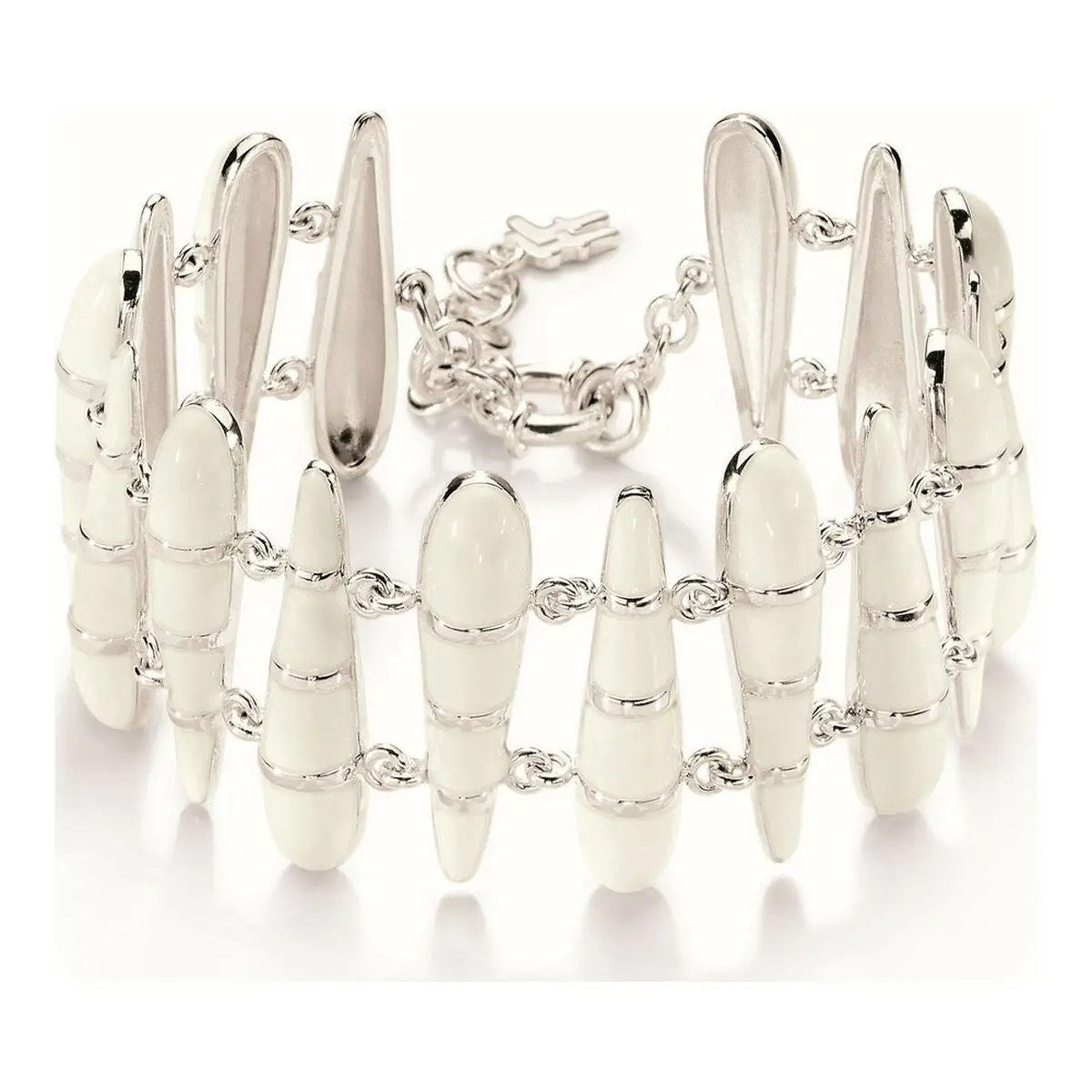 Ladies' Bracelet Folli Follie 3B0f056w 18 Cm 1