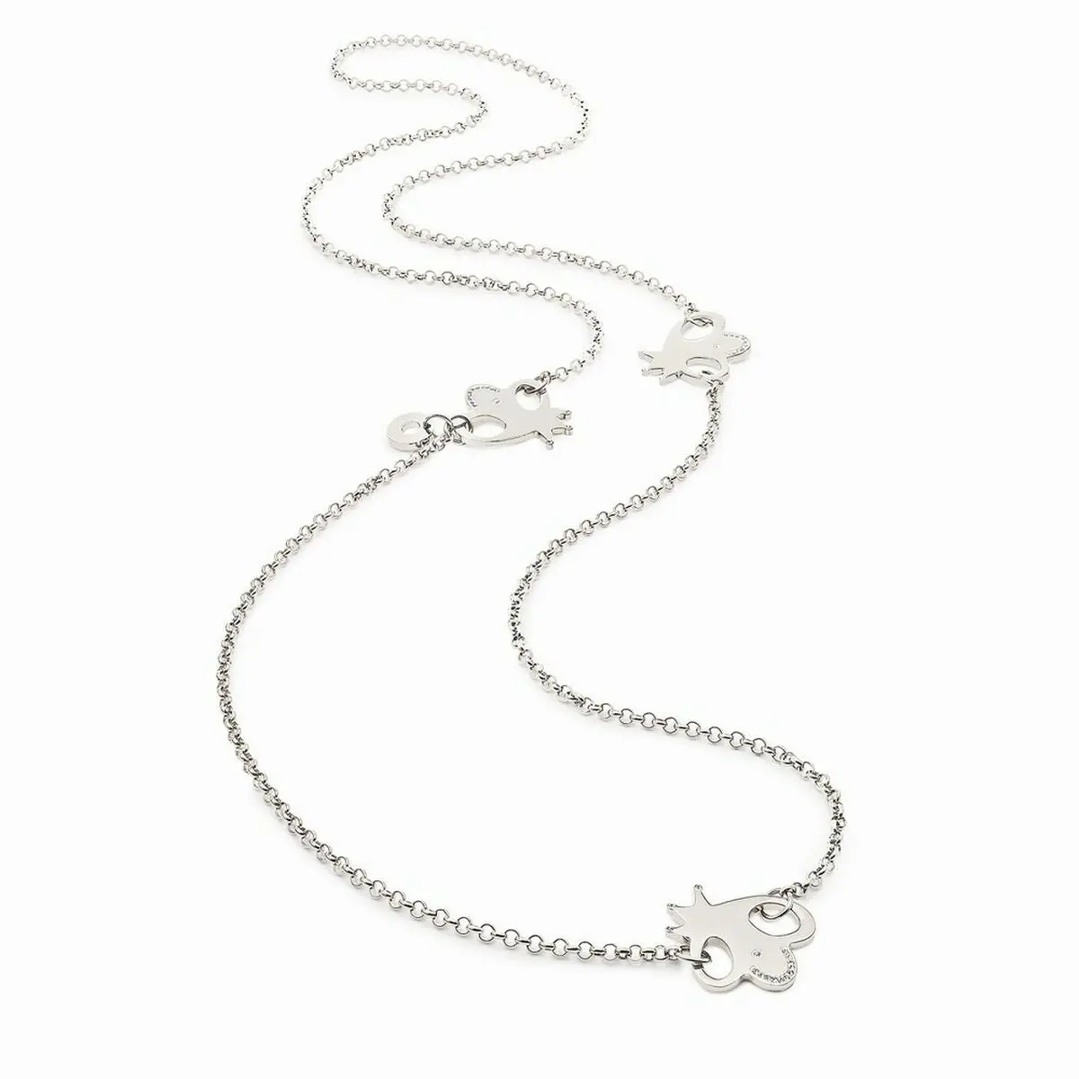 Ladies' Necklace Folli Follie 3N1f034c110 45 Cm 1