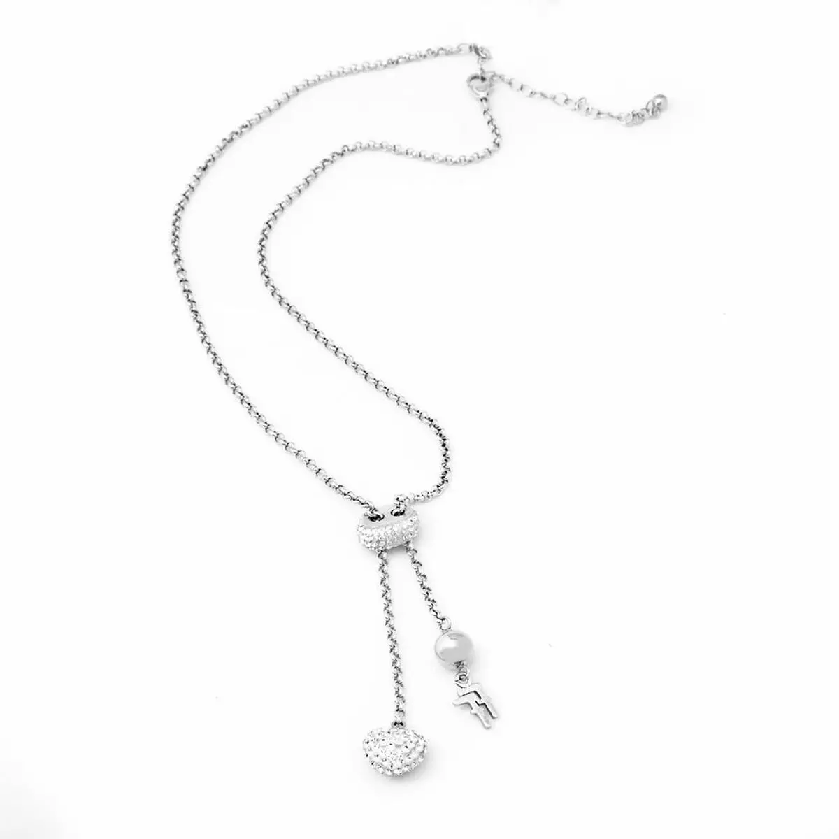 Ladies' Necklace Folli Follie 3N1f024c 28 Cm 1