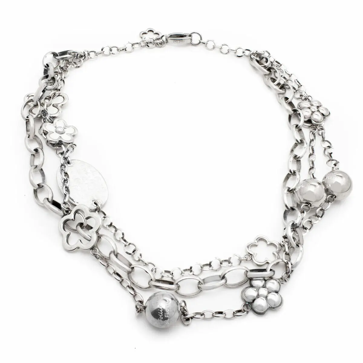 Ladies' Necklace Folli Follie 3N1f041wwc 40 Cm 1