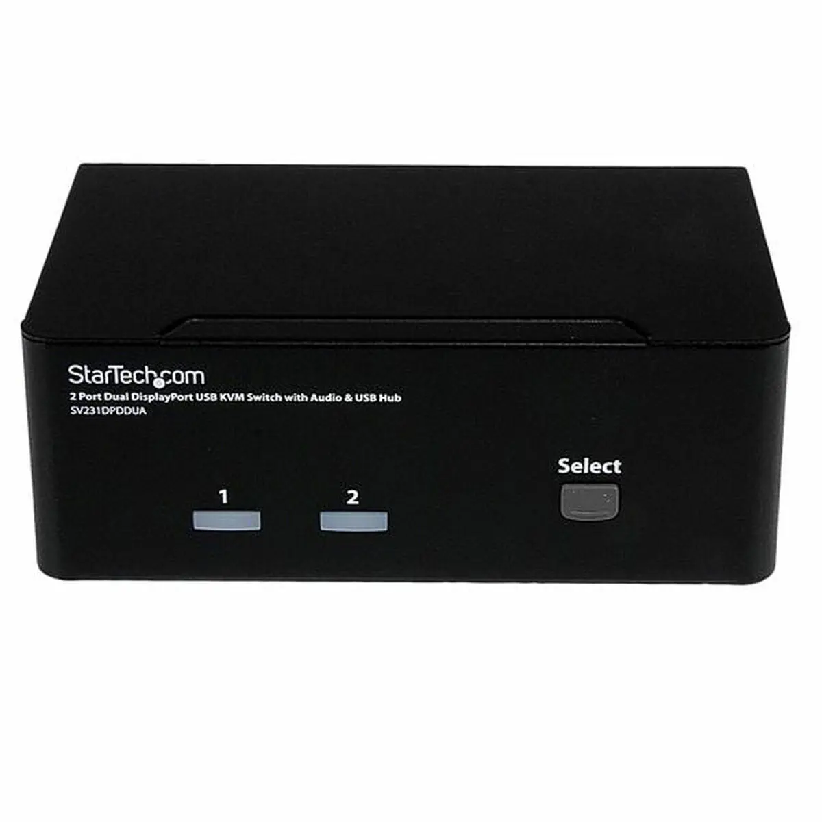2-Port Kvm Switch Startech Sv231dpddua Black 1