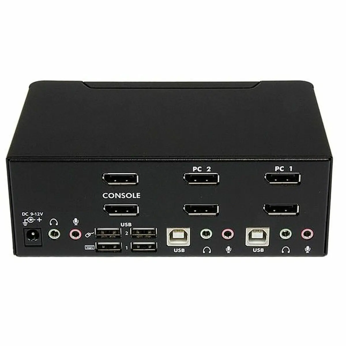 2-Port Kvm Switch Startech Sv231dpddua Black 2