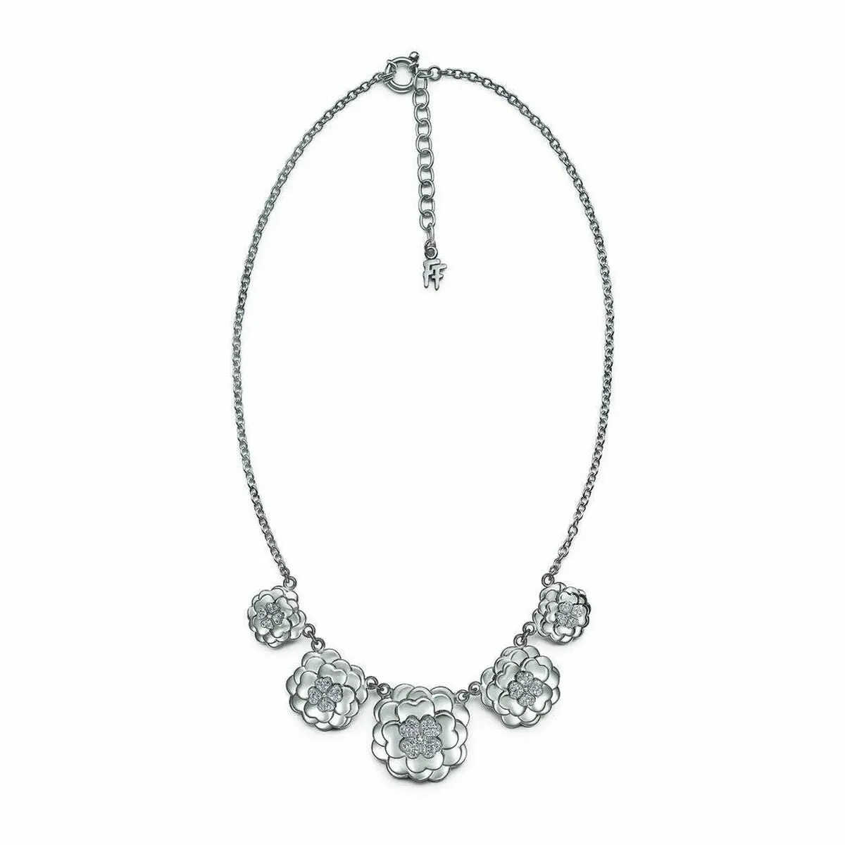 Ladies' Necklace Folli Follie 3N14f028c 50 Cm 1