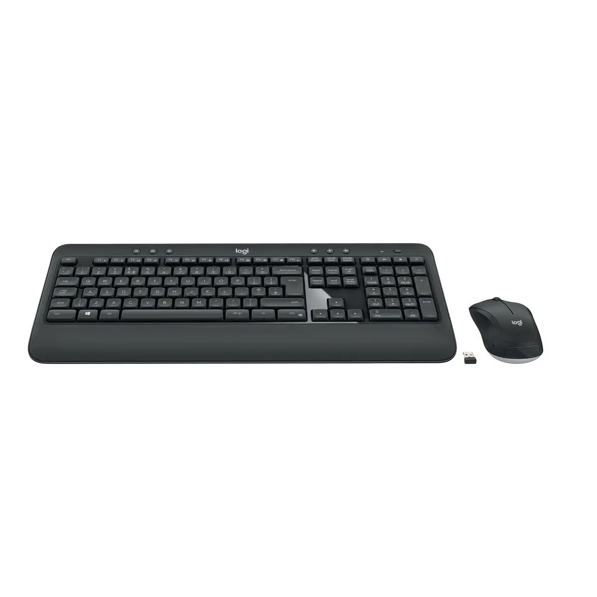 Keyboard And Wireless Mouse Logitech Mk540 Qwerty Uk White Black Black/White 1
